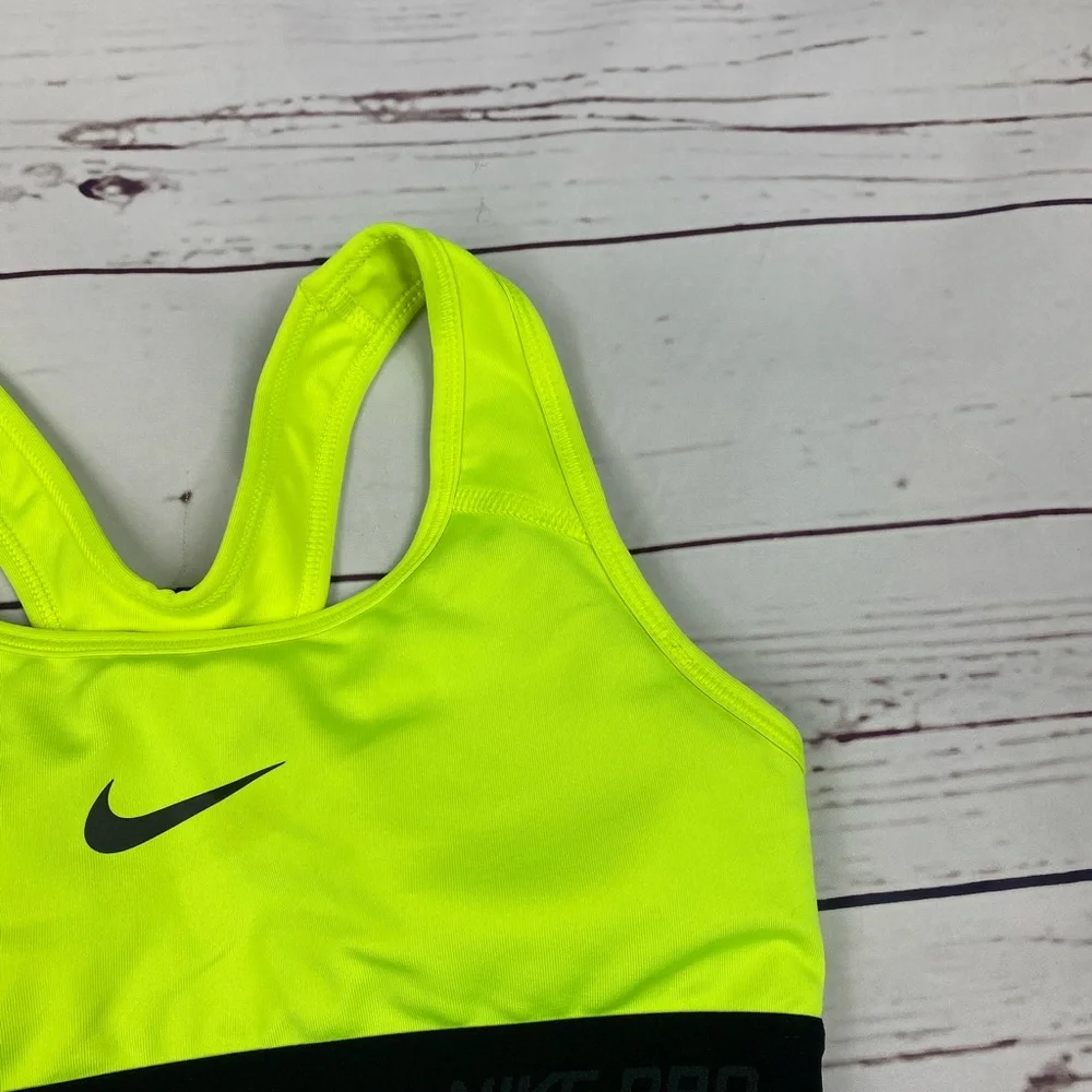 Nike‎ Neon Yellow Sports Bra